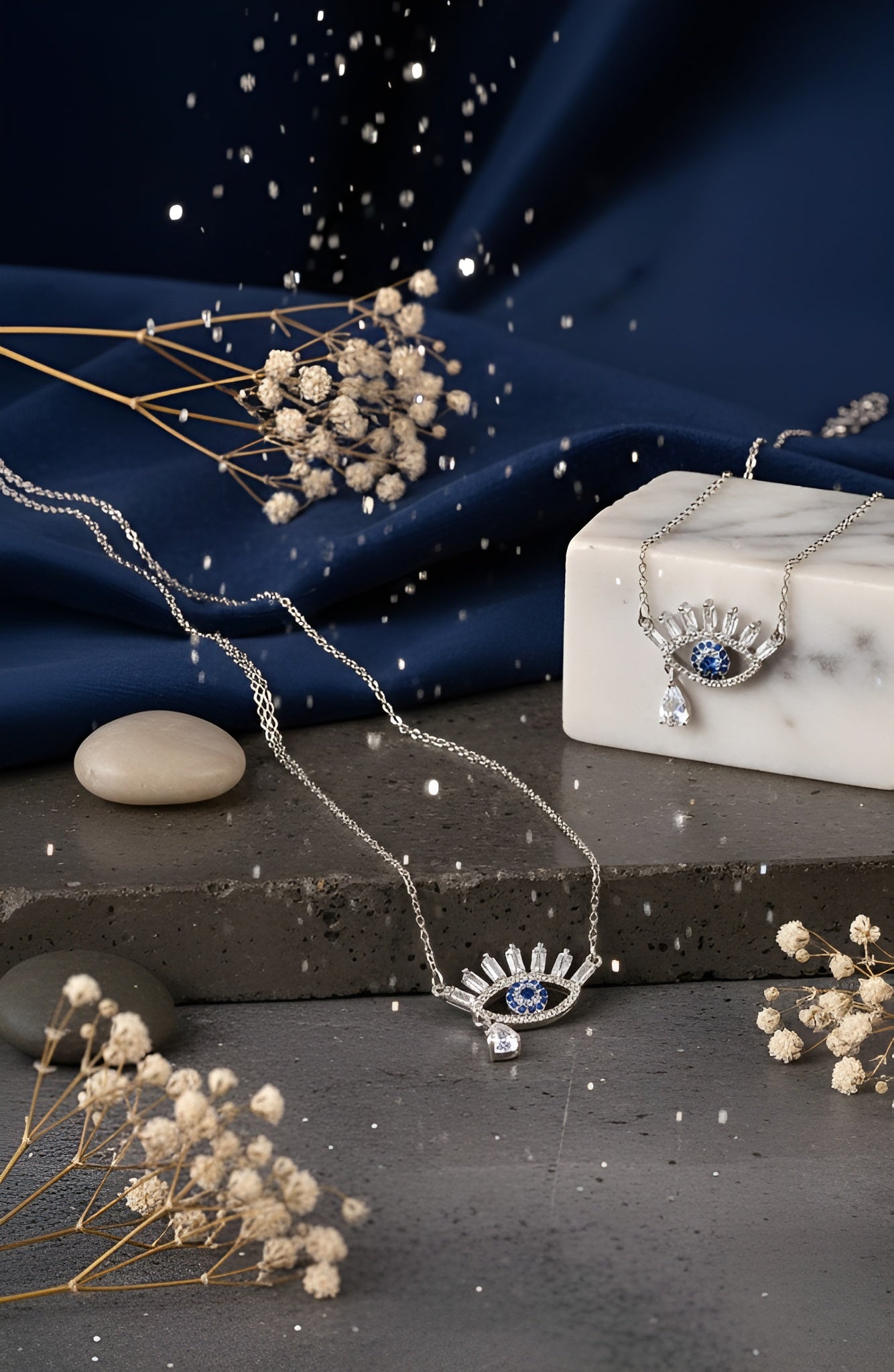 Luna Watch Evil Eye Pendant