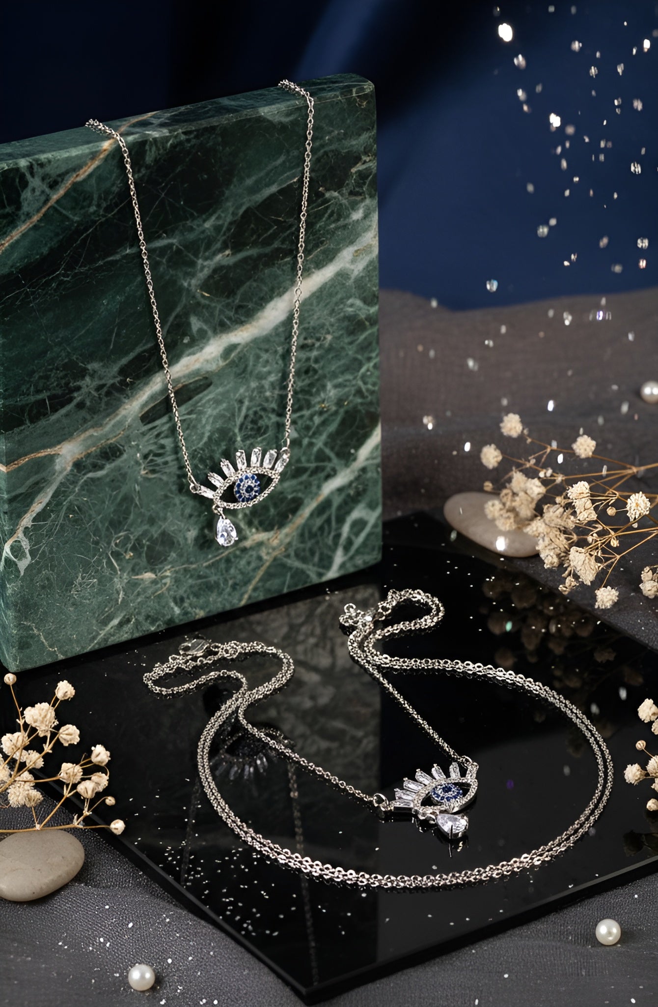 Luna Watch Evil Eye Pendant