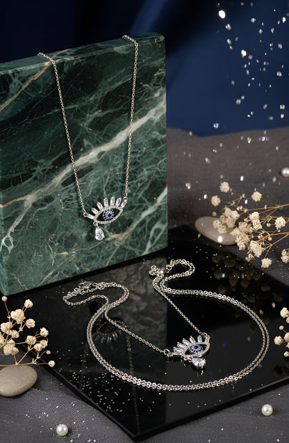 Luna Watch Evil Eye Pendant