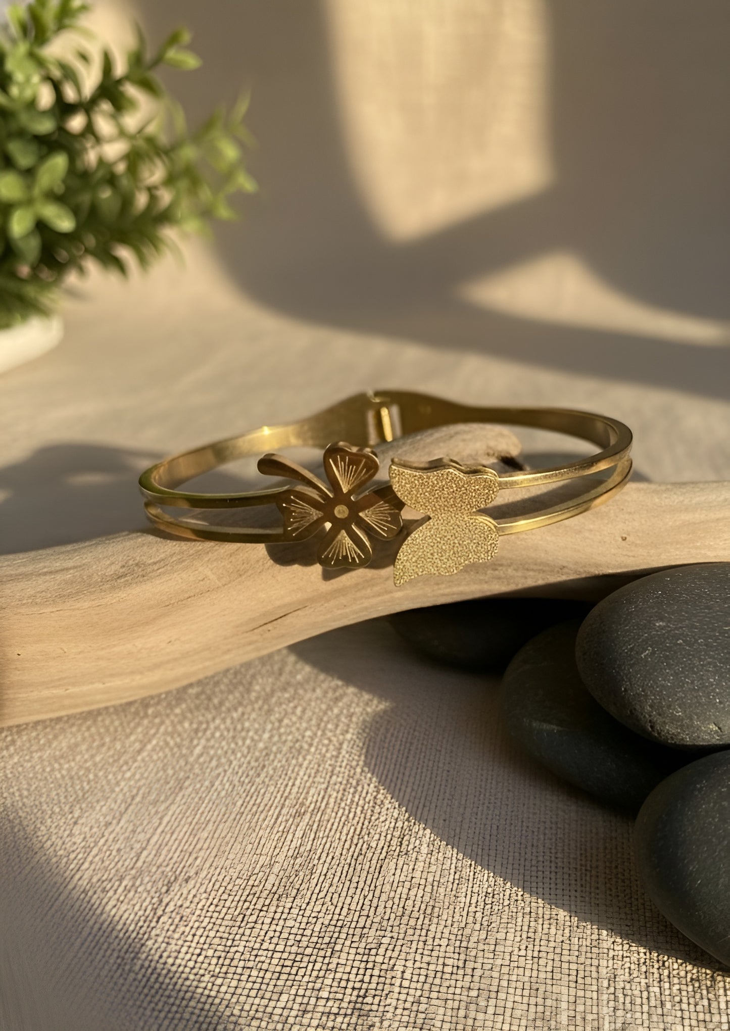 Eternal Bloom Butterfly Bracelet